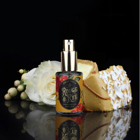 Beatrice Perfumed Oil - Coconut, Caramel and Rose