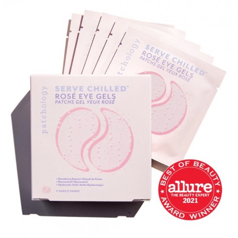 Serve Chilled Rosé Hydrating Eye Gels- Box of 5